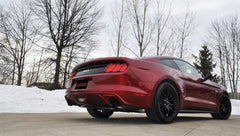 CORSA Performance - Corsa 2015 Ford Mustang GT Fastback 5.0 3in Xtreme Cat Back Exhaust w/ Dual Black 4.5in Tips - Demon Performance