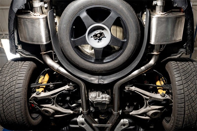 CORSA Performance - Corsa 21-22 Dodge Durango SRT Hellcat Cat-Back 2.75in Dual Rear Exit Xtreme 4.5in Polished Tips - Demon Performance