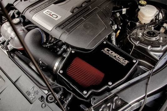 CORSA Performance - Corsa Air Intake DryTech 3D Closed Box 18-20 Ford Mustang GT 5.0L V8 - Demon Performance