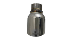 CORSA Performance - Corsa Single Universal 2.5in Inlet / 4.5in Outlet Polished Pro-Series Tip Kit - Demon Performance