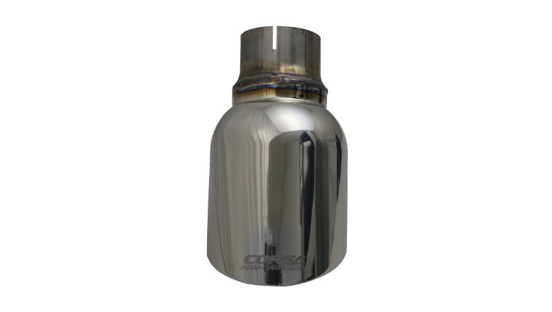CORSA Performance - Corsa Single Universal 2.5in Inlet / 4.5in Outlet Polished Pro-Series Tip Kit - Demon Performance