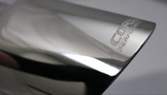CORSA Performance - Corsa Single Universal 3.0in Inlet / 4.5in Outlet Polished Pro-Series Tip Kit - Demon Performance