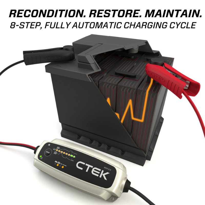 CTEK - CTEK Battery Charger - MXS 5.0 4.3 Amp 12 Volt - Demon Performance