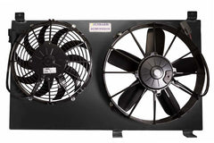 GReddy 00-09 Honda S2000 Dual Fan Shroud w/ Dual SPAL Fans - Black