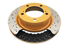DBA - DBA 02-08 Porsche 911 (w/Iron Rotor) Front 4000 Series Drilled & Slotted Rotor - Demon Performance