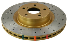 DBA - DBA 03-05 350Z / 03-04 G35 / 03-05 G35X Front Drilled & Slotted 4000 Series Rotor - Demon Performance