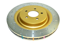 DBA - DBA 03-05 350Z / 03-04 G35 / 03-05 G35X Front Drilled & Slotted 4000 Series Rotor - Demon Performance