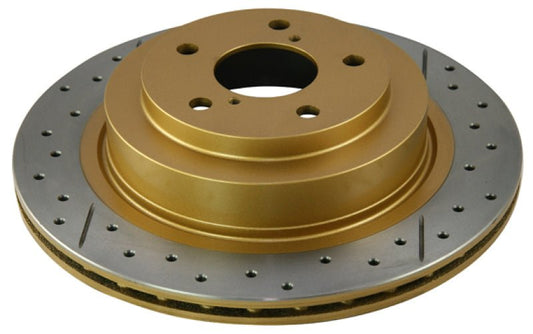 DBA - DBA 03-05 350Z / 03-04 G35 / 03-05 G35X Front Drilled & Slotted Street Series Rotor - Demon Performance