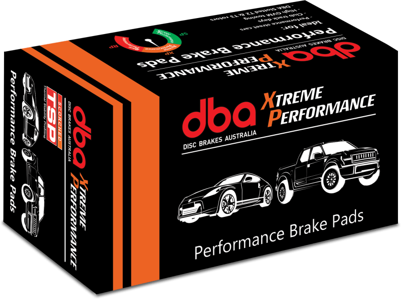 DBA - DBA 03-06 EVO / 04-09 STi / 03-07 350Z Track Edition/G35 w/ Brembo XP650 Rear Brake Pads - Demon Performance