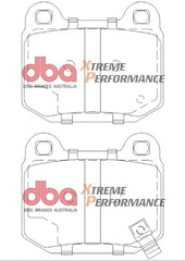 DBA - DBA 03-06 EVO / 04-09 STi / 03-07 350Z Track Edition/G35 w/ Brembo XP650 Rear Brake Pads - Demon Performance