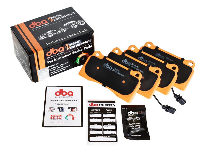 DBA - DBA 03-06 EVO / 04-09 STi / 03-07 350Z Track Edition/G35 w/ Brembo XP650 Rear Brake Pads - Demon Performance