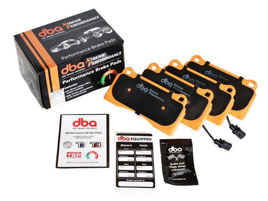 DBA - DBA 03-06 EVO / 04-09 STi / 03-07 350Z Track Edition/G35 w/ Brembo XP650 Rear Brake Pads - Demon Performance