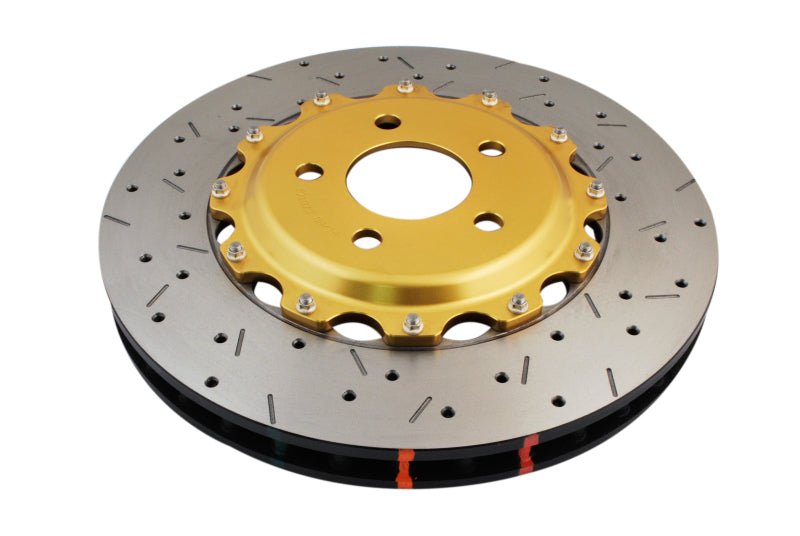 DBA - DBA 03-07 350Z / 03-04 G35 w/ Brembo Front Drilled & Slotted 5000 Series 2 Piece Rotor Assembled w/ - Demon Performance