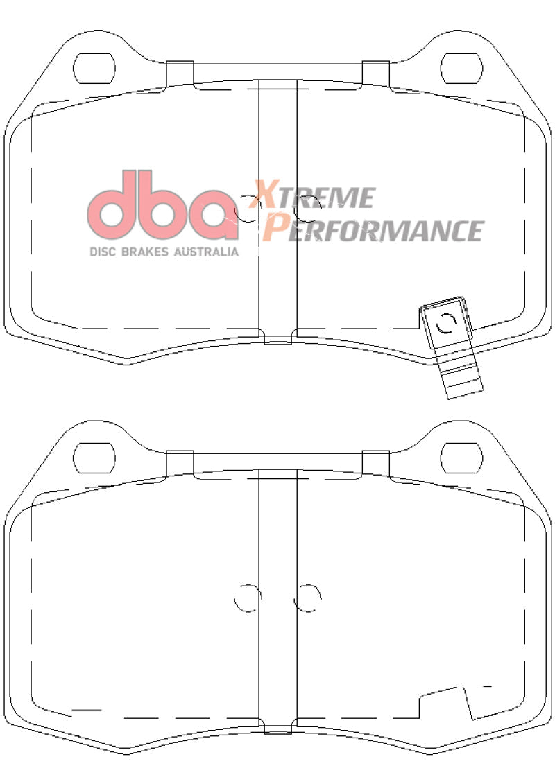 DBA - DBA 03-07 G35 w/ Brembo XP650 Front Brake Pads - Demon Performance