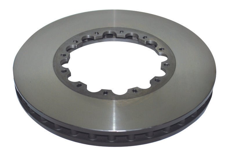 DBA - DBA 04-08 Porsche 911 GT3 T3 5000 Series Front Slotted Rotor Assembled w/ Black Hat - Demon Performance