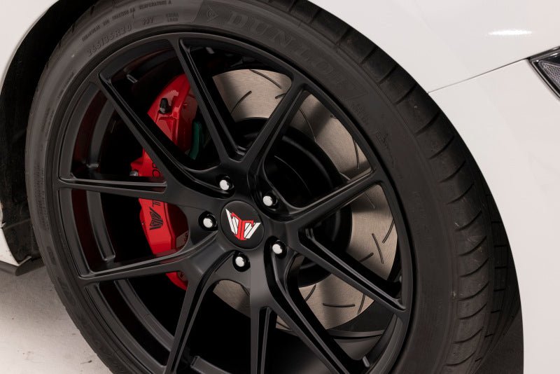 DBA - DBA 08 - 09 Charger / Magnum / Challenger SRT8 w/ Brembo Front Slotted 4000 Series Rotor - Demon Performance