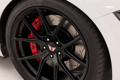 DBA - DBA 08 - 09 Charger / Magnum / Challenger SRT8 w/ Brembo Front Slotted 4000 Series Rotor - Demon Performance