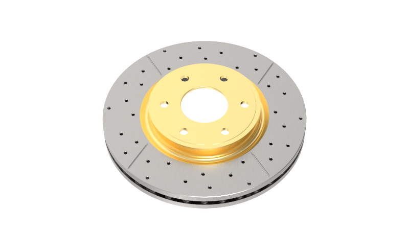 DBA - DBA 08-15 Dodge Challenger SRT-8 Front Drilled & Slotted Street Series Rotor - Demon Performance