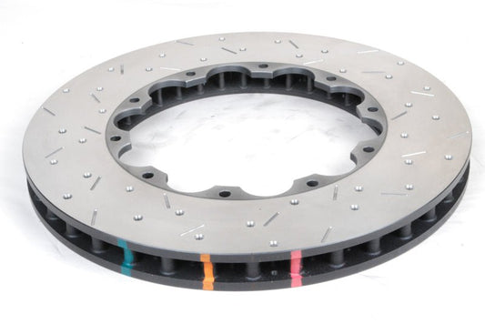 DBA - DBA 09-11 Nissan GTR R-35 Front Drilled & Slotted T3 5000 Series Replacement Friction Ring ONLY - Demon Performance