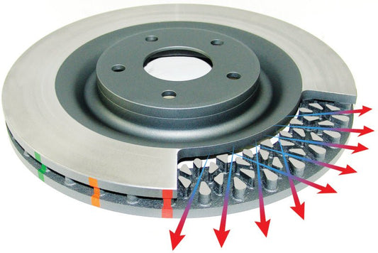 DBA - DBA 11 - 18 Audi A6 Quattro / Quattro Avant Rear T3 Slotted 4000 Series Rotor - Demon Performance