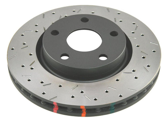 DBA - DBA 2015 Ford Mustang EcoBoost/GT w/o Brembo Calipers Front Drilled & Slotted 4000 Series Rotor - Demon Performance