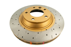 DBA - DBA 3/06-08 Audi Q7 Front Drilled & Slotted 4000 Series Rotor - Demon Performance