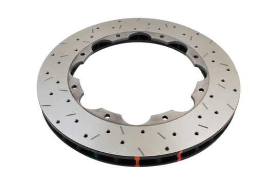 DBA - DBA 5000 Series Drilled and Dimpled Rear Replacement Rotor 09-16 Nissan R35 GTR with Alcon Brake Kit - Demon Performance