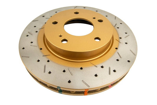 DBA - DBA 7/90 - 96 Turbo/6/89 - 96 Non - Turbo 300ZX Front Drilled & Slotted 4000 Series Rotor - Demon Performance
