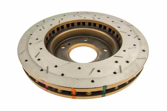 DBA - DBA 7/90 - 96 Turbo/6/89 - 96 Non - Turbo 300ZX Front Drilled & Slotted 4000 Series Rotor - Demon Performance