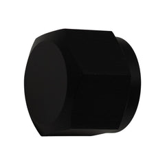 DeatschWerks - DeatschWerks 10AN Female Flare Cap - Anodized Matte Black - Demon Performance