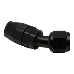 DeatschWerks - DeatschWerks 10AN Female Flare Swivel 30-Degreehose End CPE - Anodized Matte Black - Demon Performance