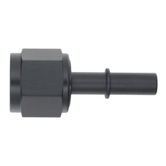 DeatschWerks - DeatschWerks 10AN Female Flare Swivel to 3/8in Male EFI Quick Disconnect - Anodized Matte Black - Demon Performance