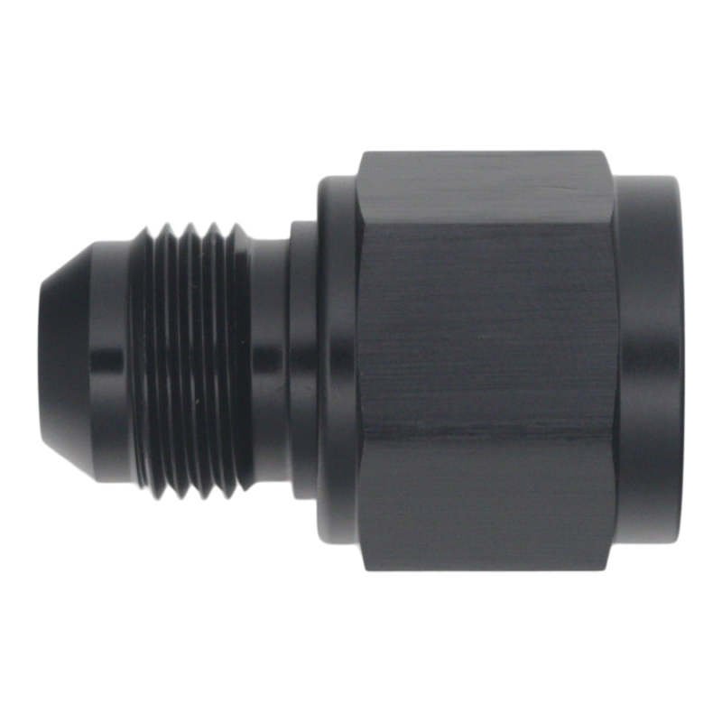 DeatschWerks - DeatschWerks 10AN Female Flare to 8AN Male Flare Reducer - Anodized Matte Black - Demon Performance