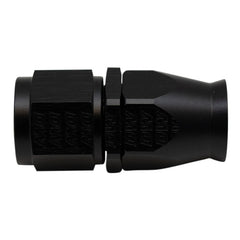DeatschWerks - DeatschWerks 10AN Female Swivel Straight Hose End PTFE (Incl 1 Olive Insert) - Anodized Matte Black - Demon Performance