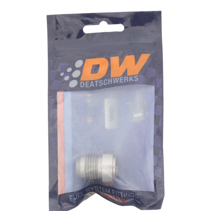 DeatschWerks - DeatschWerks 10AN Male Flare Stainless Steel Weld On Fitting - Demon Performance