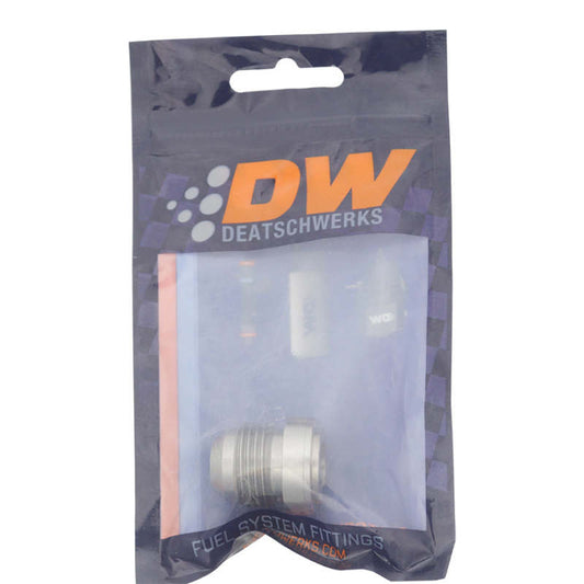 DeatschWerks - DeatschWerks 10AN Male Flare Stainless Steel Weld On Fitting - Demon Performance
