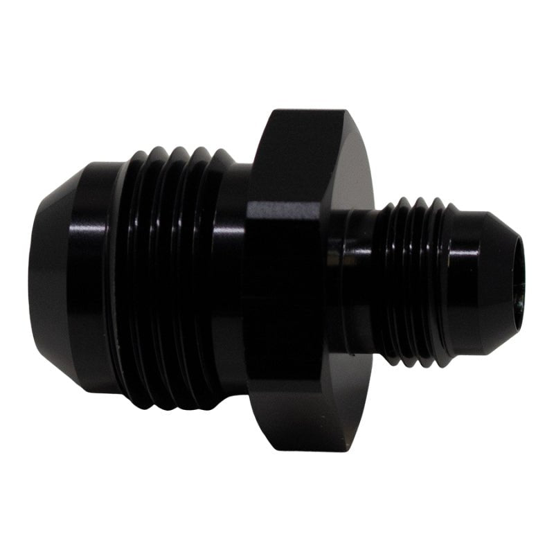 DeatschWerks - DeatschWerks 10AN Male Flare to 6AN Male Flare Reducer Straight - Anodized Matte Black - Demon Performance
