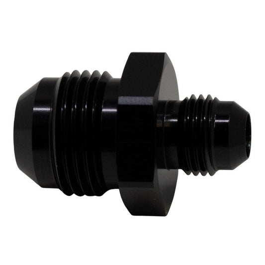 DeatschWerks - DeatschWerks 10AN Male Flare to 6AN Male Flare Reducer Straight - Anodized Matte Black - Demon Performance