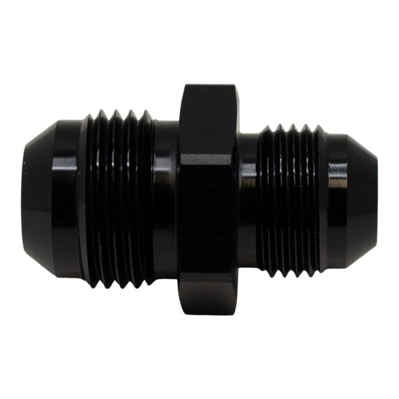 DeatschWerks - DeatschWerks 10AN Male Flare to 8AN Male Flare Reducer Straight - Anodized Matte Black - Demon Performance