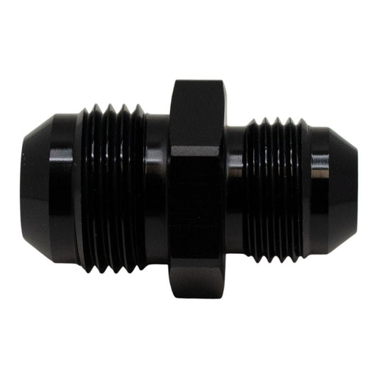 DeatschWerks - DeatschWerks 10AN Male Flare to 8AN Male Flare Reducer Straight - Anodized Matte Black - Demon Performance