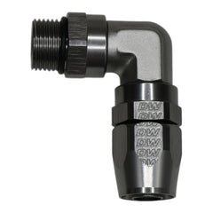 DeatschWerks - DeatschWerks 10AN ORB Female Swivel 90-Degree Hose End CPE - DW Titanium - Demon Performance
