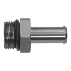 DeatschWerks - DeatschWerks 10AN ORB Male to 1/2in Male Barb Fitting - Anodized DW Titanium - Demon Performance
