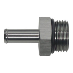DeatschWerks - DeatschWerks 10AN ORB Male to 3/8in Male Barb Fitting - Anodized DW Titanium - Demon Performance