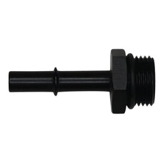 DeatschWerks - DeatschWerks 10AN ORB Male to 3/8in Male EFI Quick Connect Adapter - Anodized Matte Black - Demon Performance