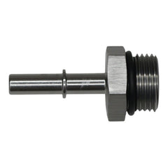 DeatschWerks - DeatschWerks 10AN ORB Male to 5/16in Male EFI Quick Connect Adapter - Anodized DW Titanium - Demon Performance