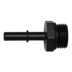 DeatschWerks - DeatschWerks 10AN ORB Male to 5/16in Male EFI Quick Connect Adapter - Anodized Matte Black - Demon Performance