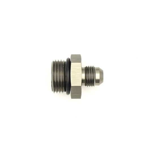 DeatschWerks - DeatschWerks 10AN ORB Male to 6AN Male Flare Adapter (Incl O-Ring) - Anodized Matte Black - Demon Performance