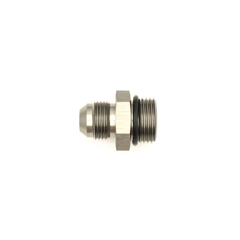 DeatschWerks - DeatschWerks 10AN ORB Male to 8AN Male Flare Adapter (Incl O-Ring) - Anodized Matte Black - Demon Performance