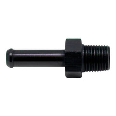 DeatschWerks - DeatschWerks 1/8in NPT Male Thread 1/4in Hose Barb - Anodized Matte Black - Demon Performance