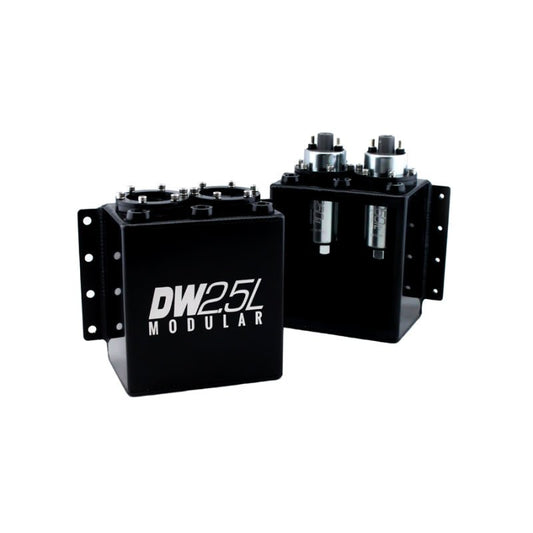 DeatschWerks - DeatschWerks 2.5L Modular Surge Tank (Fits 1-2 DW250iL Fuel Pumps - Pumps Not Included) - Demon Performance